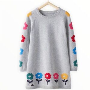 Hanna Andersson Floral sweater dress